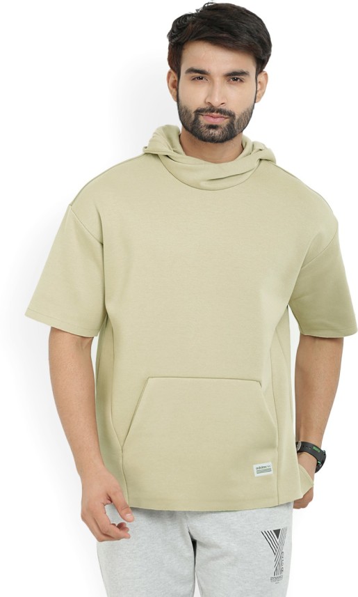 half sleeve sweatshirt mens