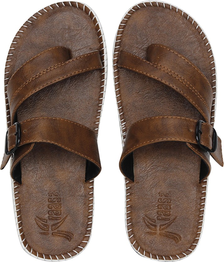 flipkart leather chappal