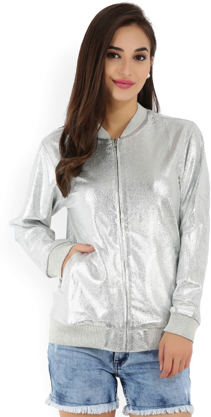 silver jacket women