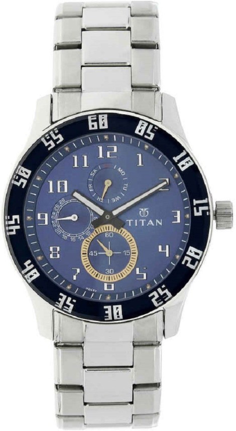 titan octane blue dial