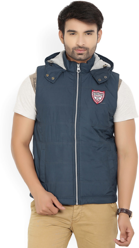 Pepe Jeans Sleeveless Solid Men Jacket 