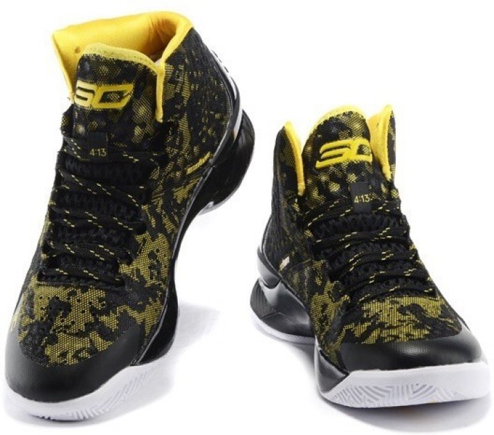 curry camo shoes