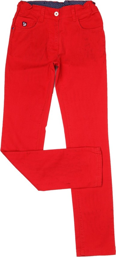 buy red jeans online