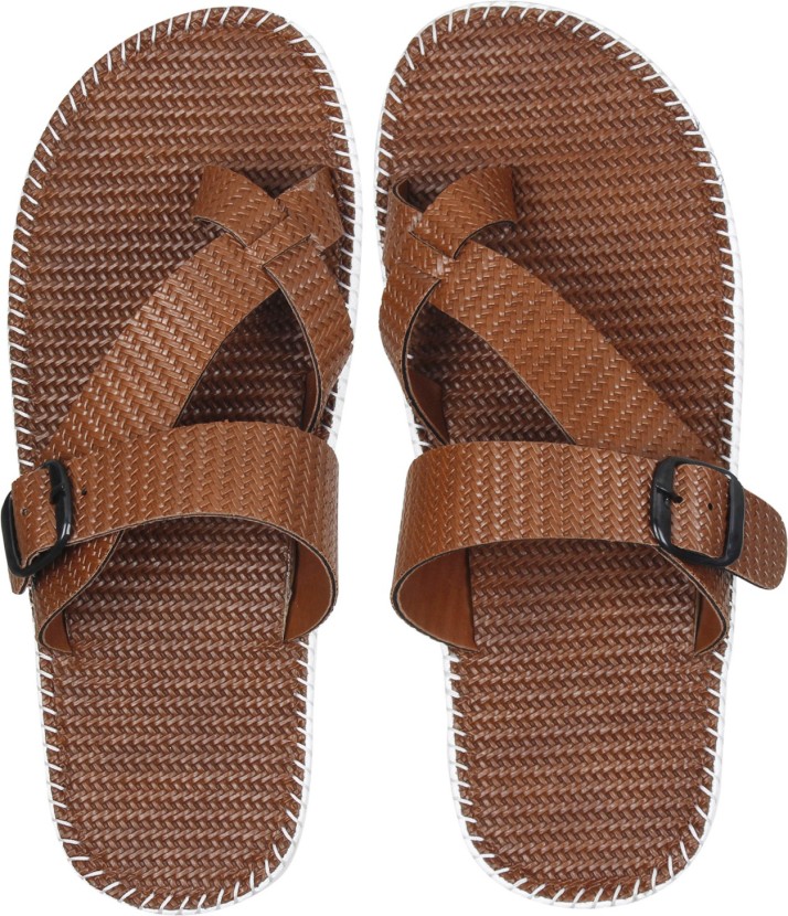 flipkart leather chappal