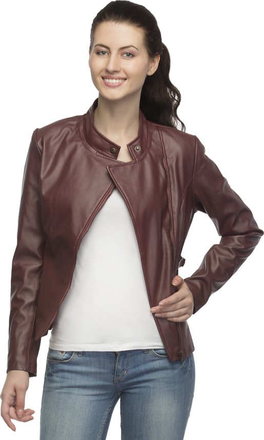 leather jacket women flipkart