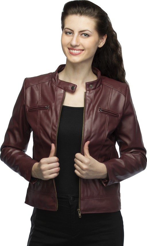 leather jacket women flipkart