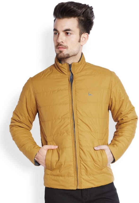 parx full sleeve solid men jacket