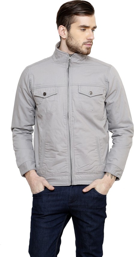 gray cotton jacket