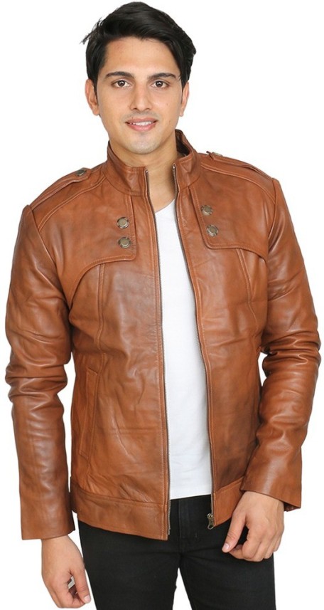 flipkart leather jacket price