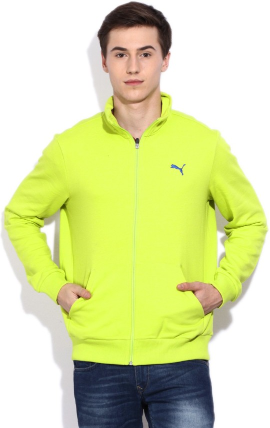 puma neon green jacket