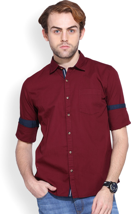 RUGGERS Men Solid Formal Shirt - Buy 