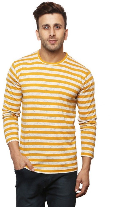 white and yellow shirt mens