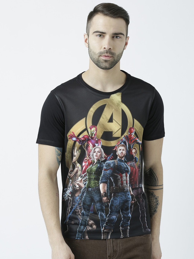 Marvel Avengers Printed Men Round or 