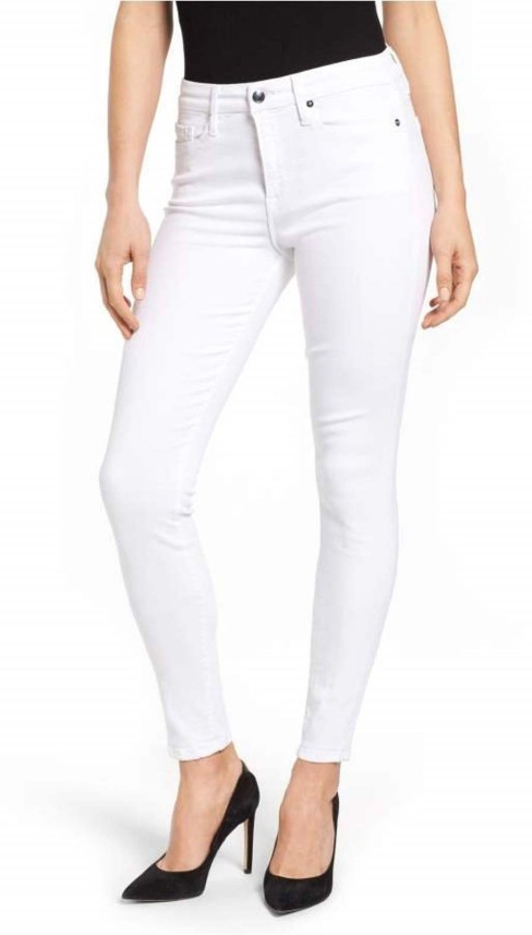 white jeans on flipkart