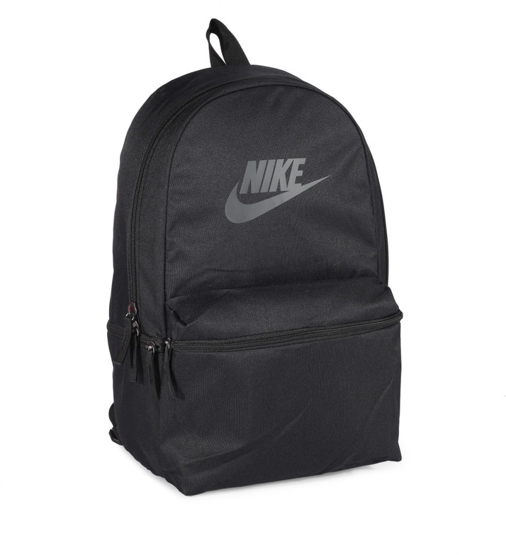 nike black heritage backpack
