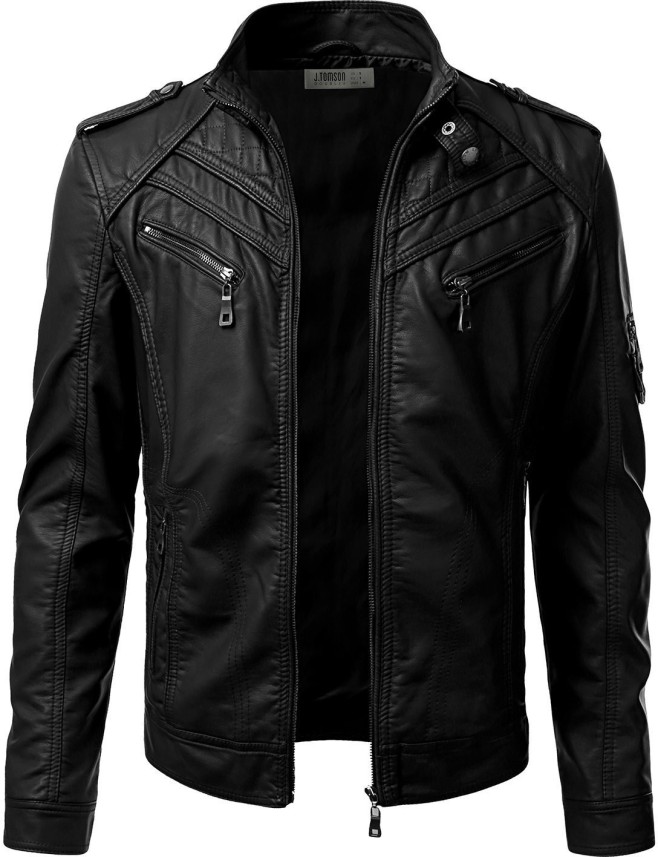 mens leather jacket in flipkart