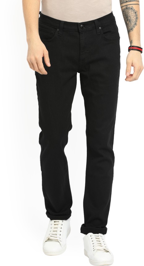 black colour jeans for men