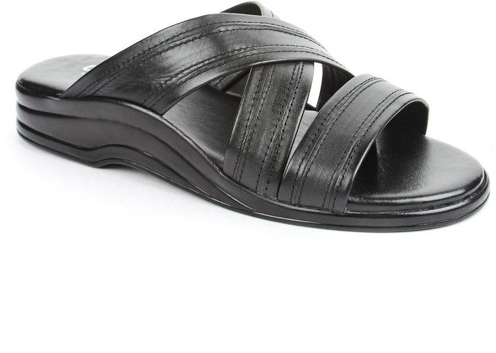 liberty coolers men's black slippers