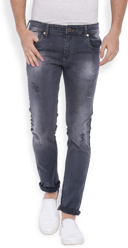 Bandit Slim Men Grey Jeans - Buy Grey 