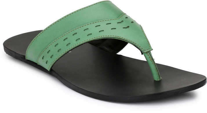 genuine leather slippers