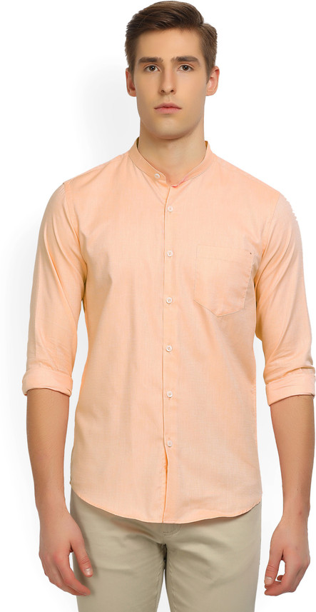 light orange shirt mens