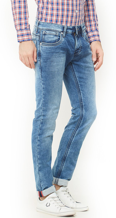 INTEGRITI Skinny Men Blue Jeans - Buy 