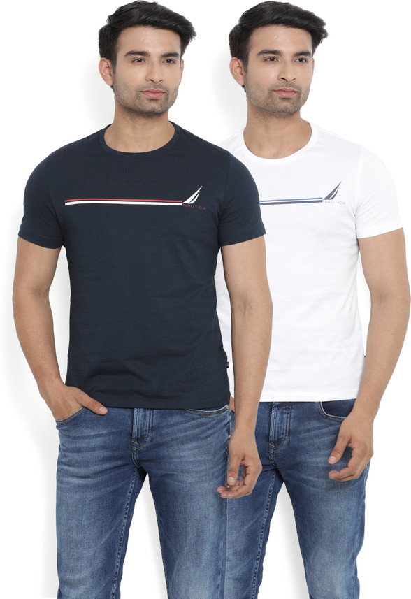 black nautica t shirt