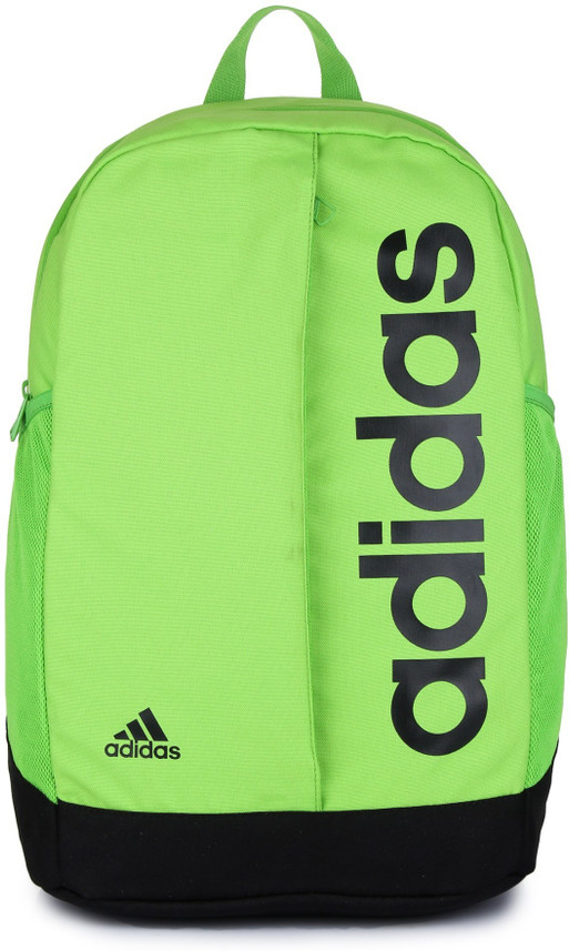 bright green backpack