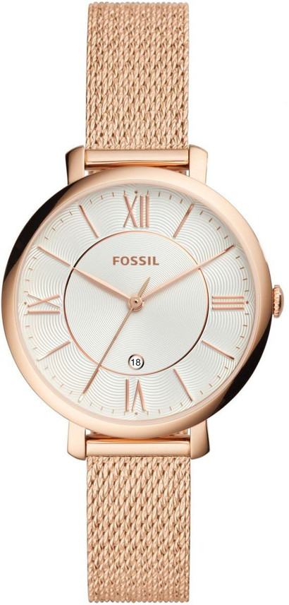 fossil rose gold watch