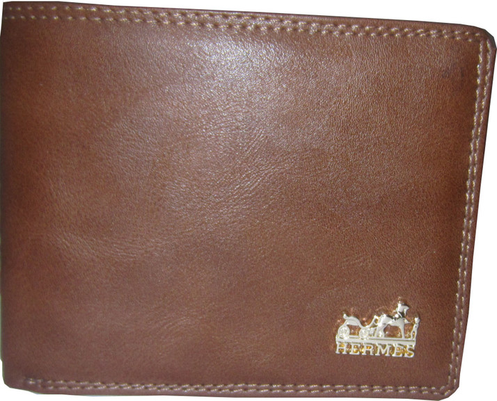 hermes men's leather wallet