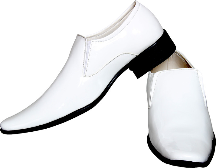 formal white shoes