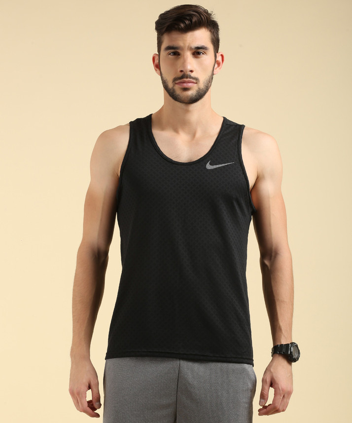nike black vest