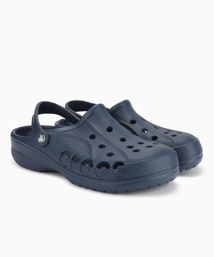 mens navy blue crocs size 11