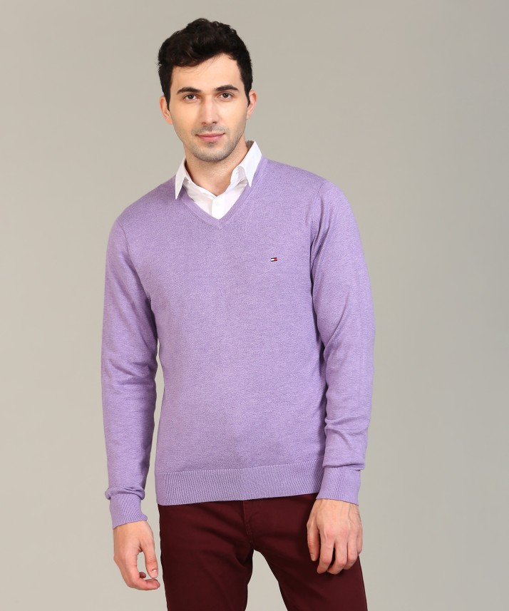 tommy hilfiger purple sweatshirt