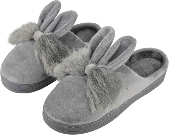 fur slippers flipkart