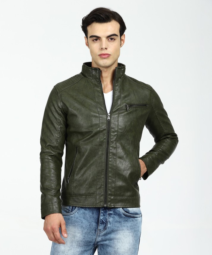 leather jackets flipkart