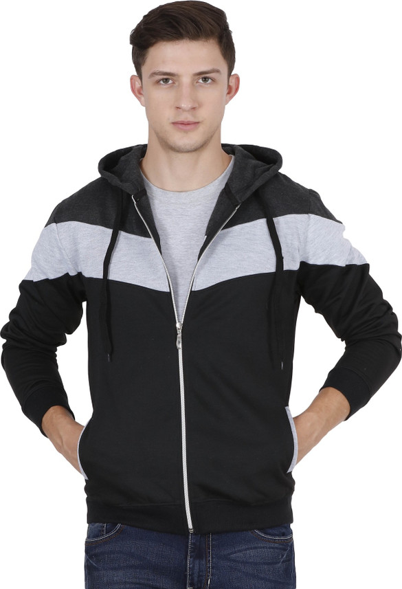 fanideaz men's cotton hooded sweatshirt with zip