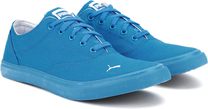 puma blue sneakers