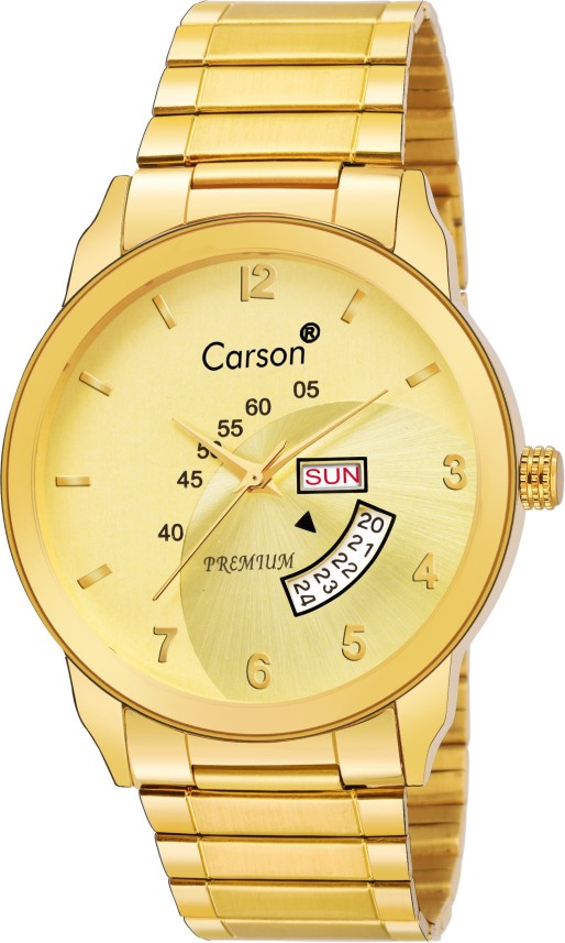 flipkart gold watch