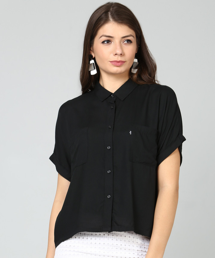 black levis shirt for womens