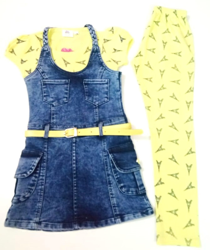 LITTLE BBUDS Girls Casual Dress Pyjama 