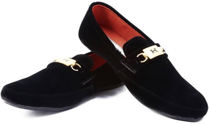 black loafer shoes flipkart