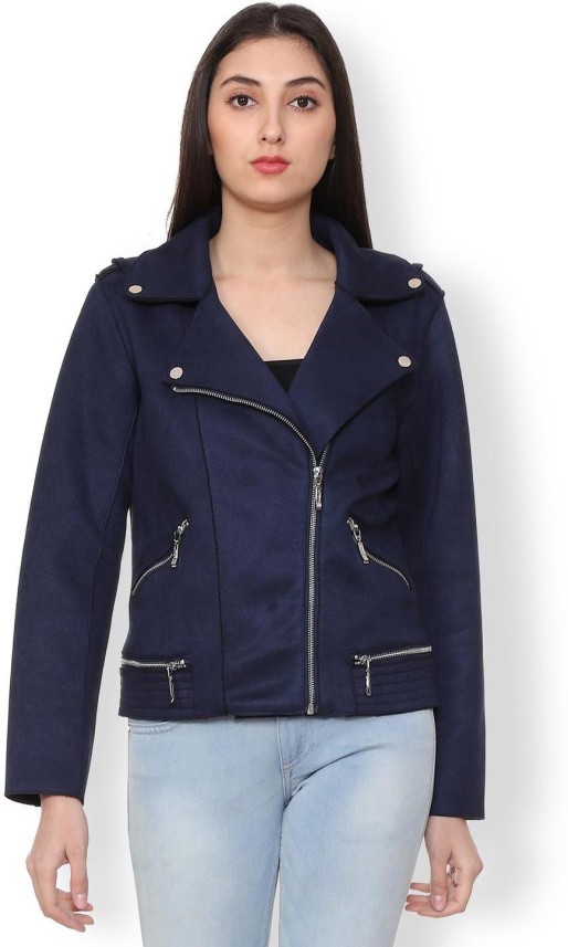 allen solly women leather jacket