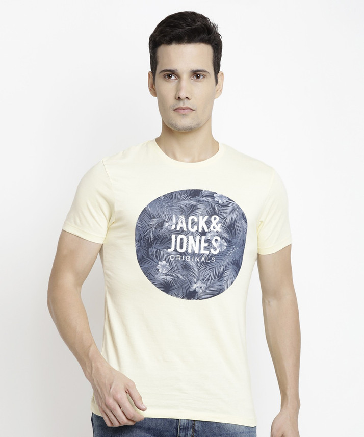JACK \u0026 JONES Graphic Print Men Round 