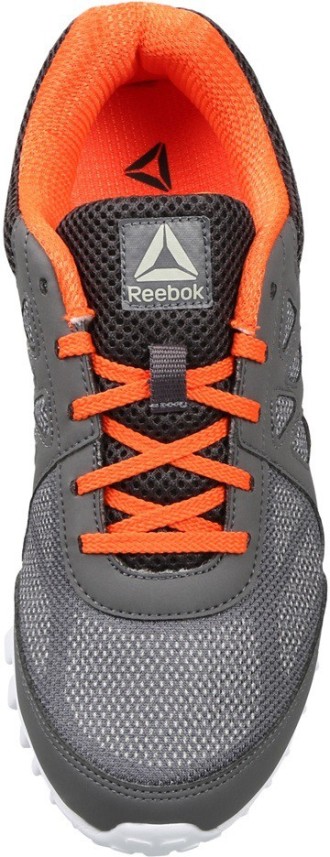 reebok orange running shoes