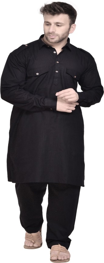 kala kurta pathani