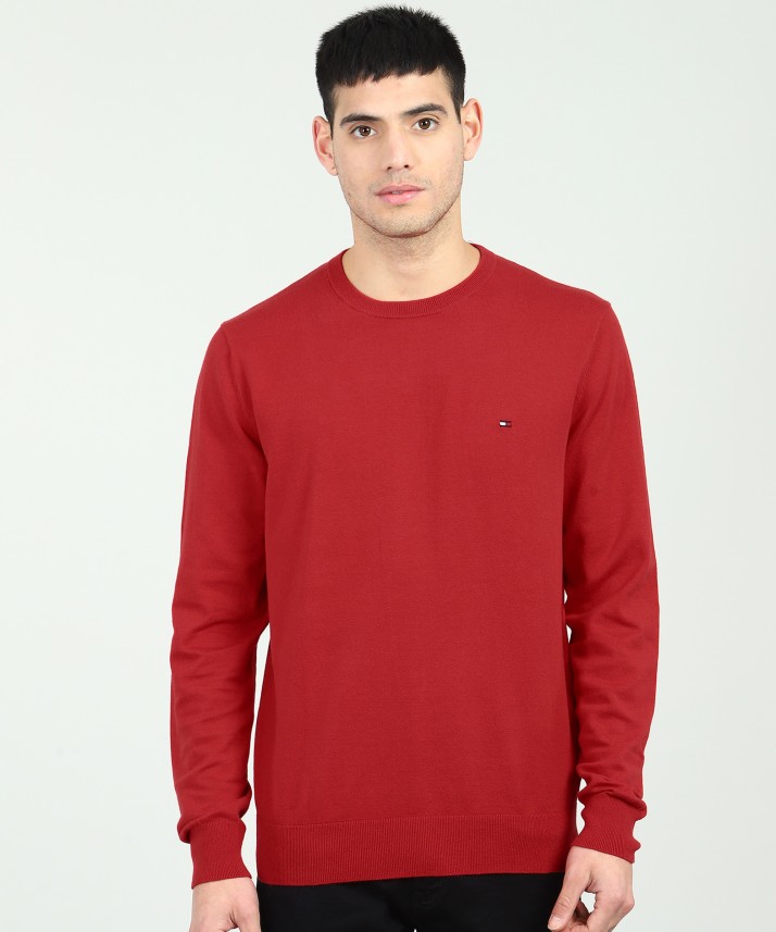 red tommy sweater