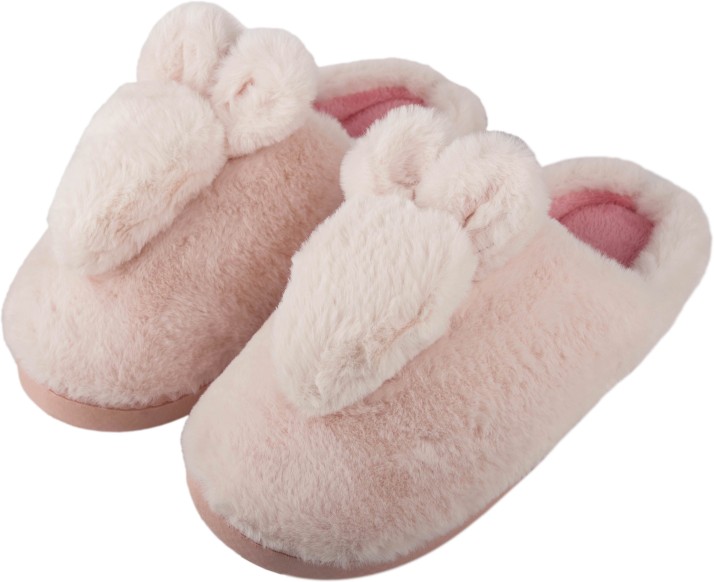 fur slippers flipkart