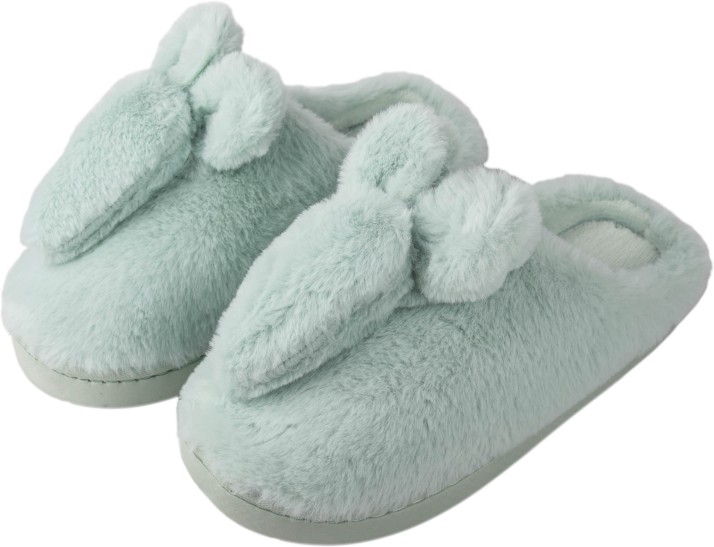 fur slippers flipkart