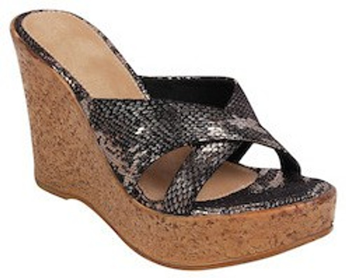 catwalk black wedges